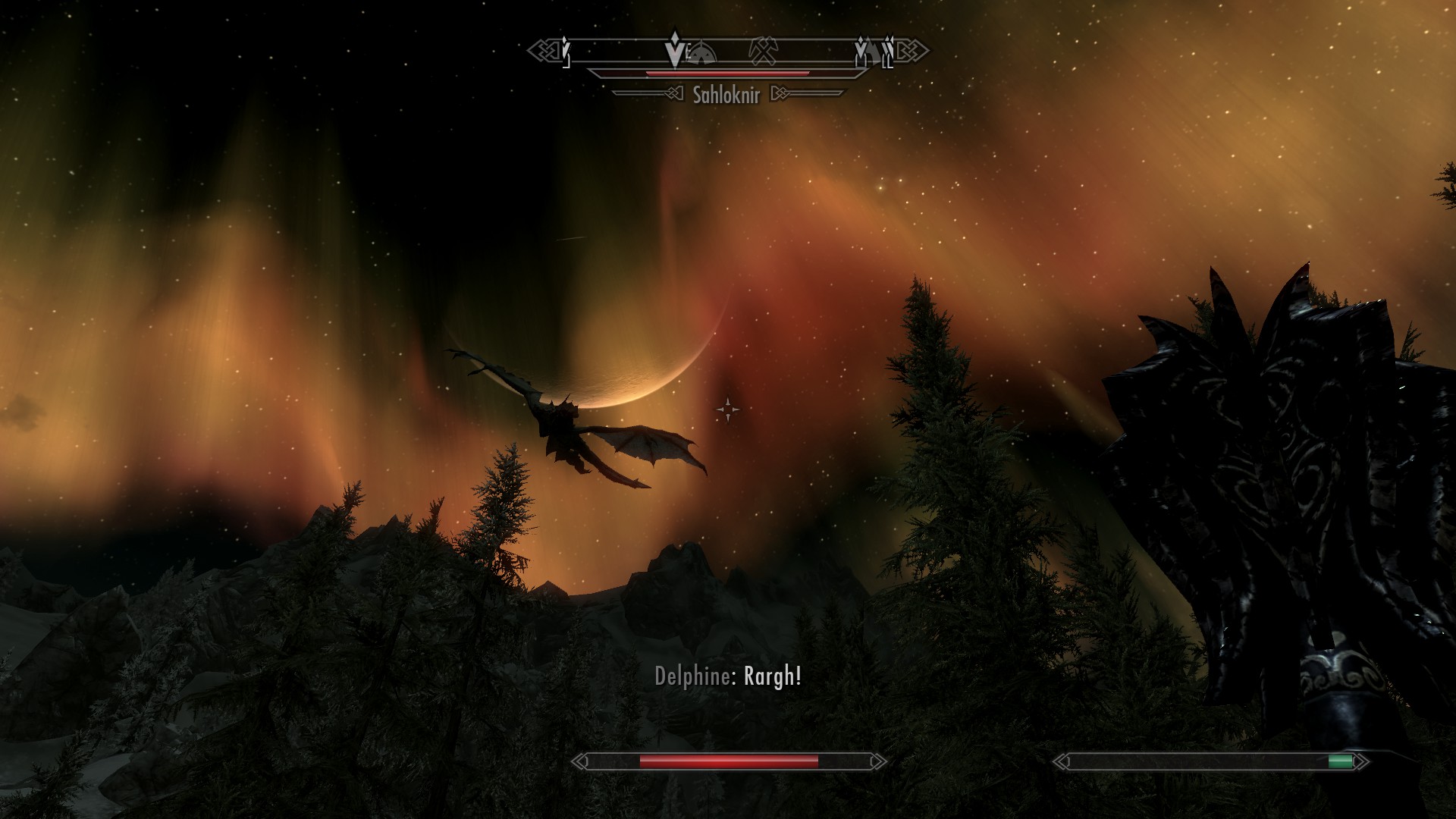 skyrim: схватка с драконом width=