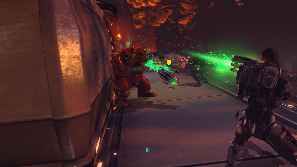так выглядит бой в xcom width=
