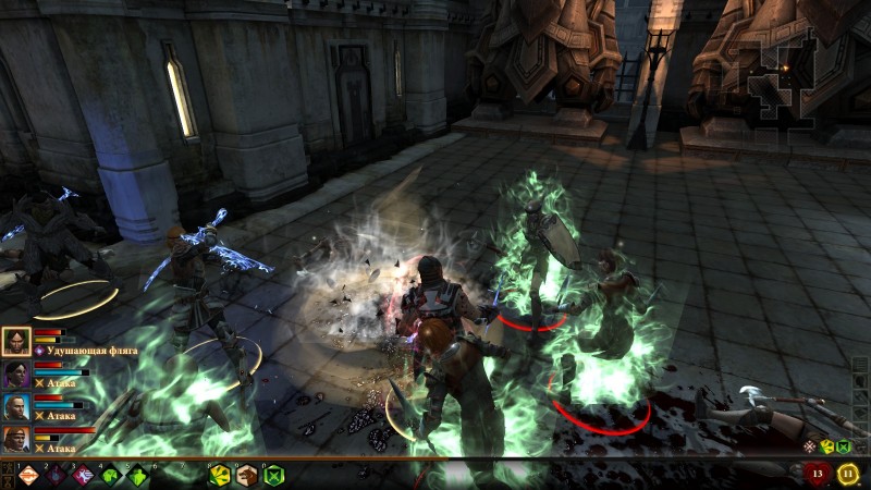 Dragon Age 2: бой Dragon Age 2: бой