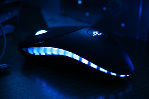 Razer Copperhead синий width=