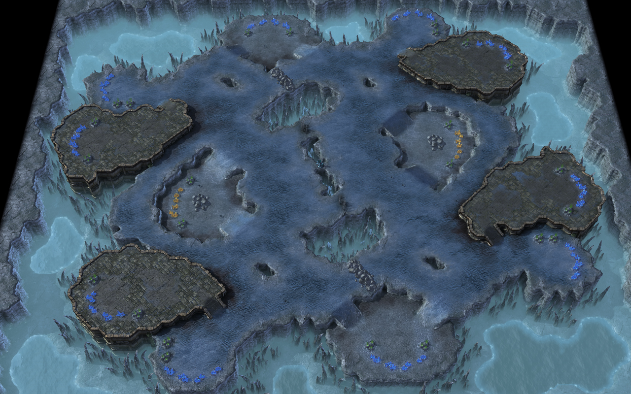 Starcraft 2 map: Normal 2 Starcraft 2 map: Normal 2