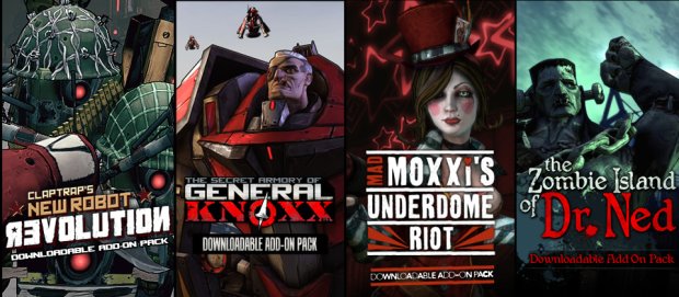 Все DLC Borderlands Все DLC Borderlands