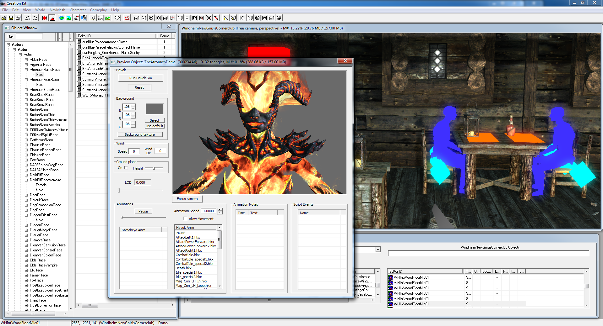 демоны Skyrim creation kit width=