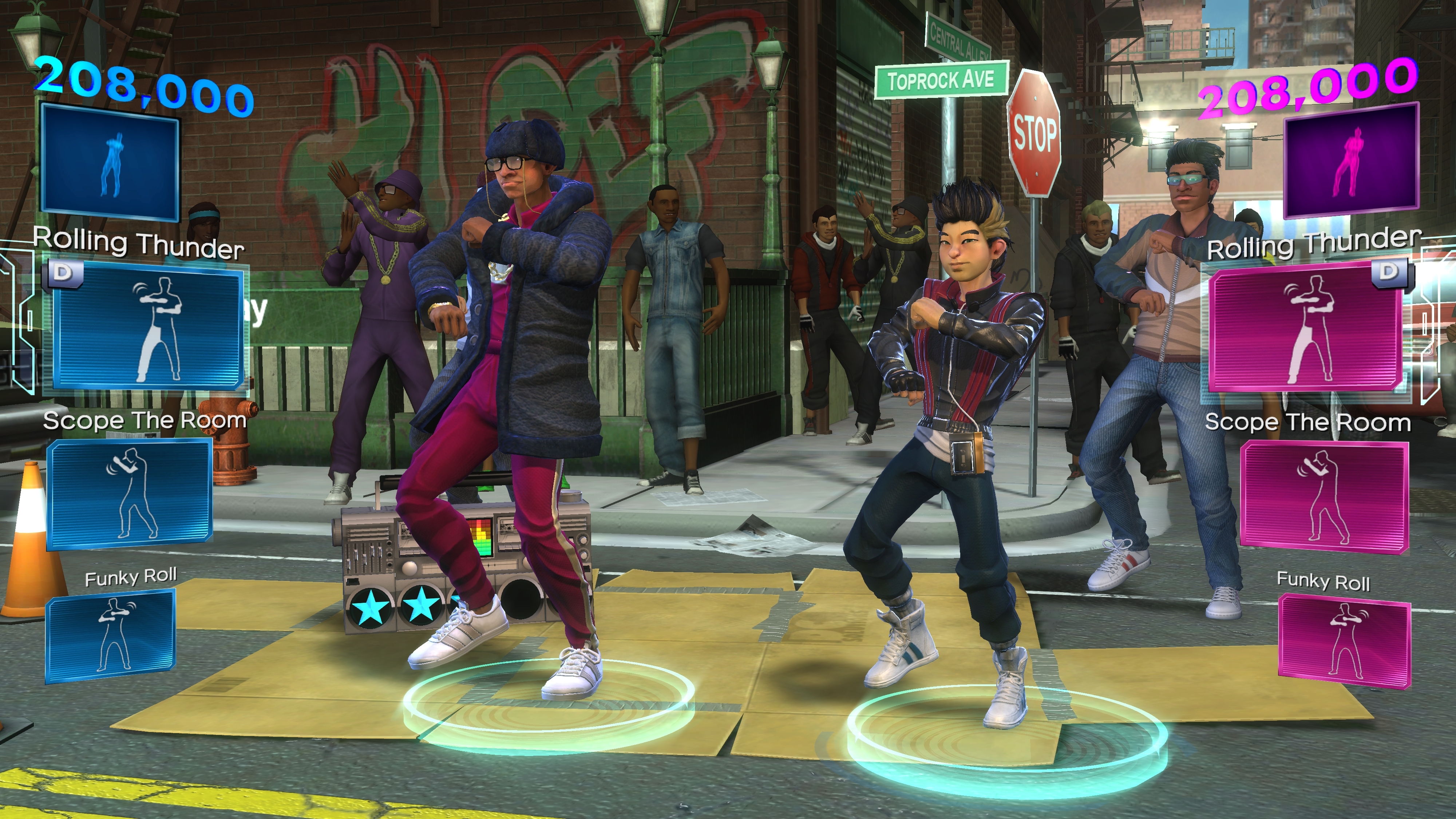 dance central width=