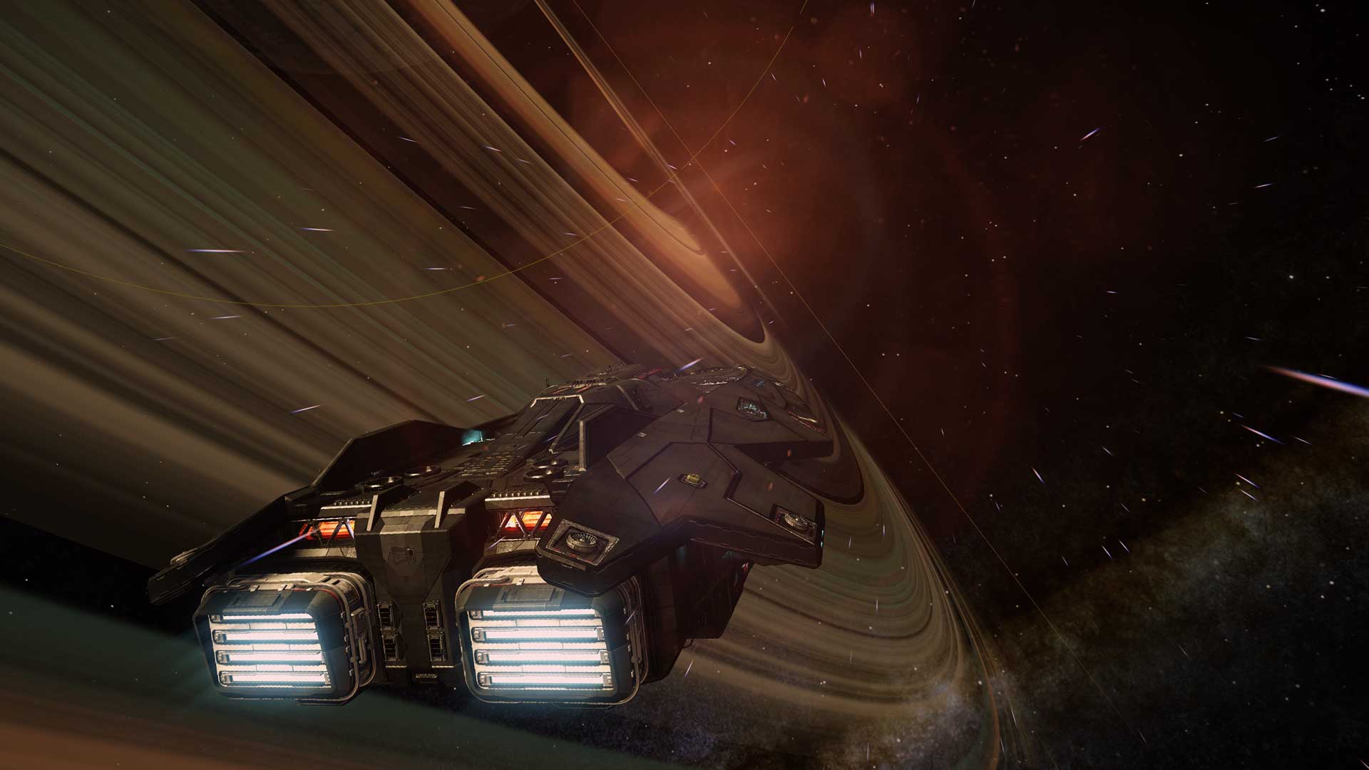 elite space track simulator