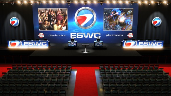 Сцена ESWC 2011 Сцена ESWC 2011