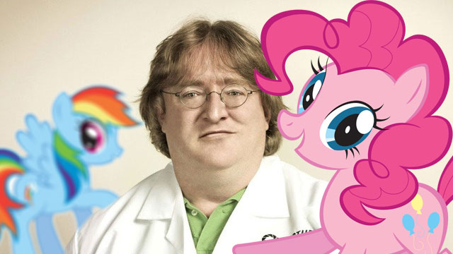 самый известный поняш - Gabe Newell width=
