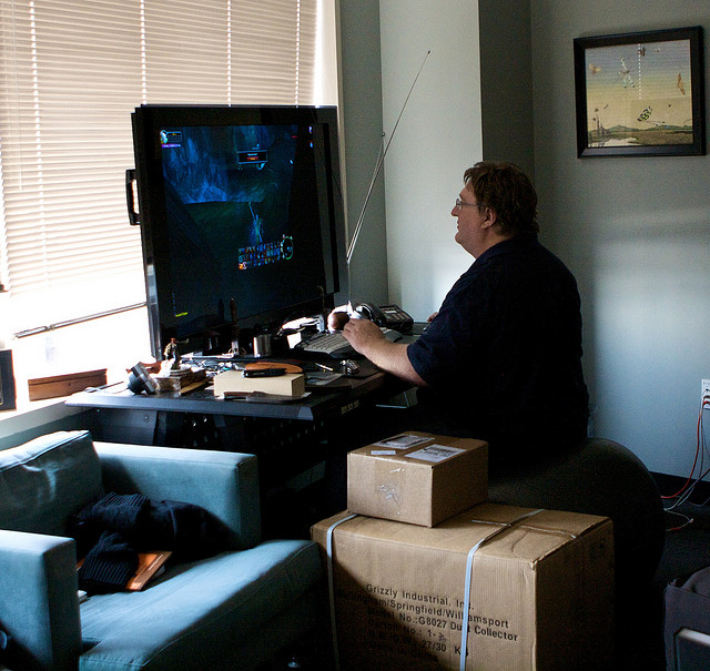 Gabe Newell Гейб Ньювел из Valve