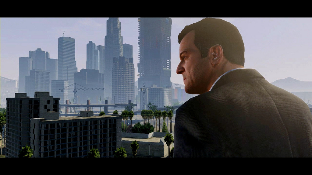 Скриншот из трейлера GTA 5 width=