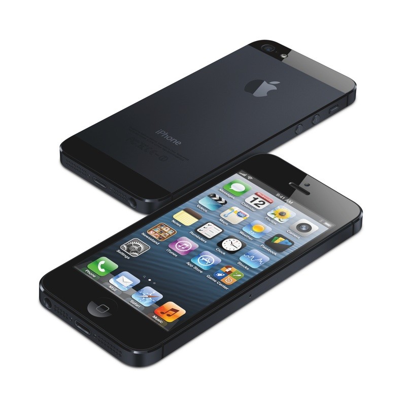 iphone 5 в черном width=
