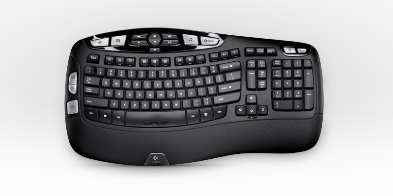 обзор Logitech Wireless Keyboard K350 обзор Logitech Wireless Keyboard K350