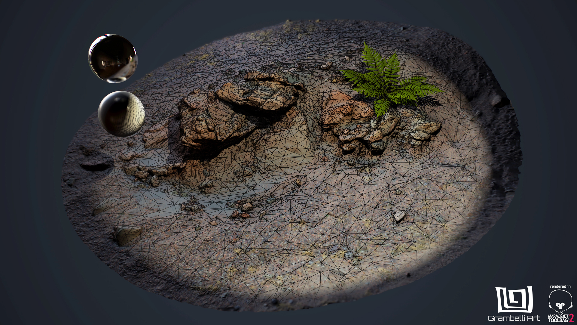 Mojave Desert Rock Photogrammetry