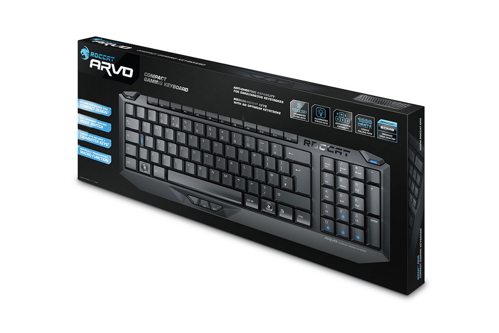 Roccat Arvo обзор клавиатуры width=
