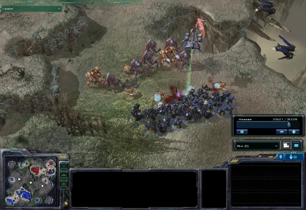 Starcraft 2: terran vs protoss width=