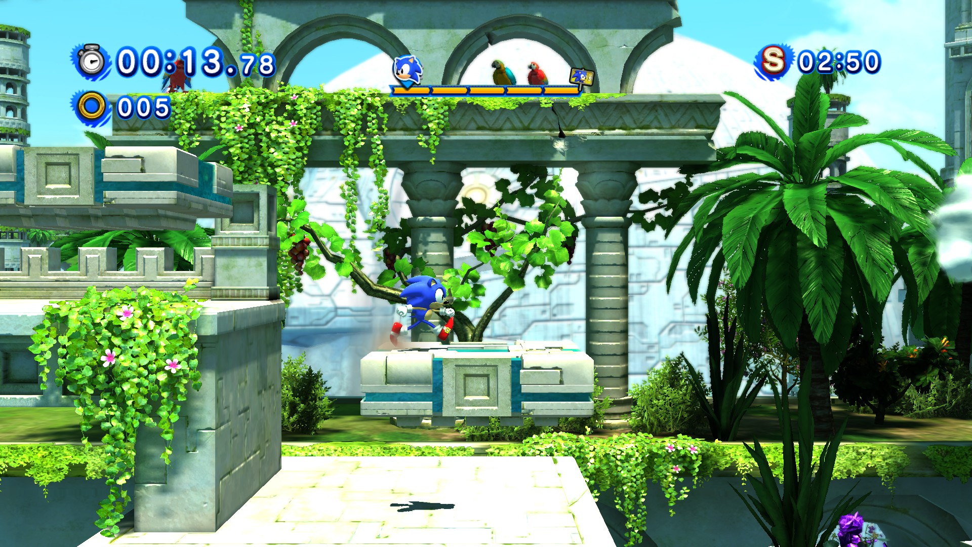 скриншот sonic generations width=
