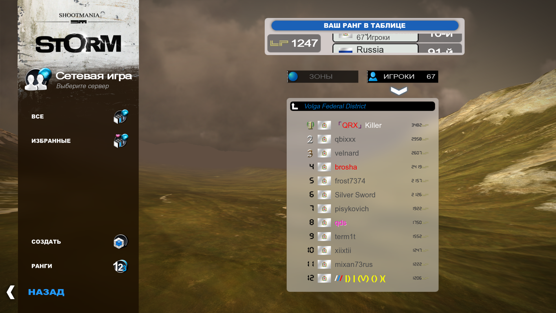 Рейтинги ShootMania width=