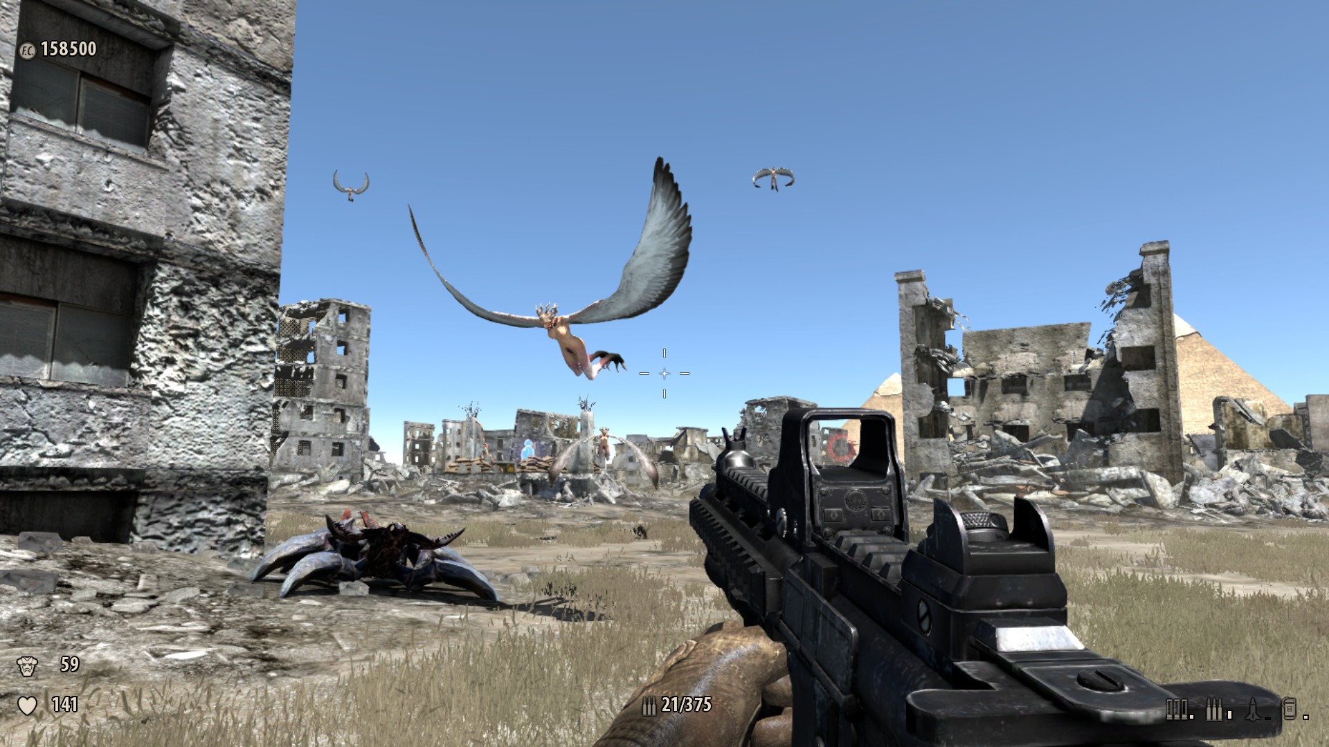 serious sam 3 - гарпии width=