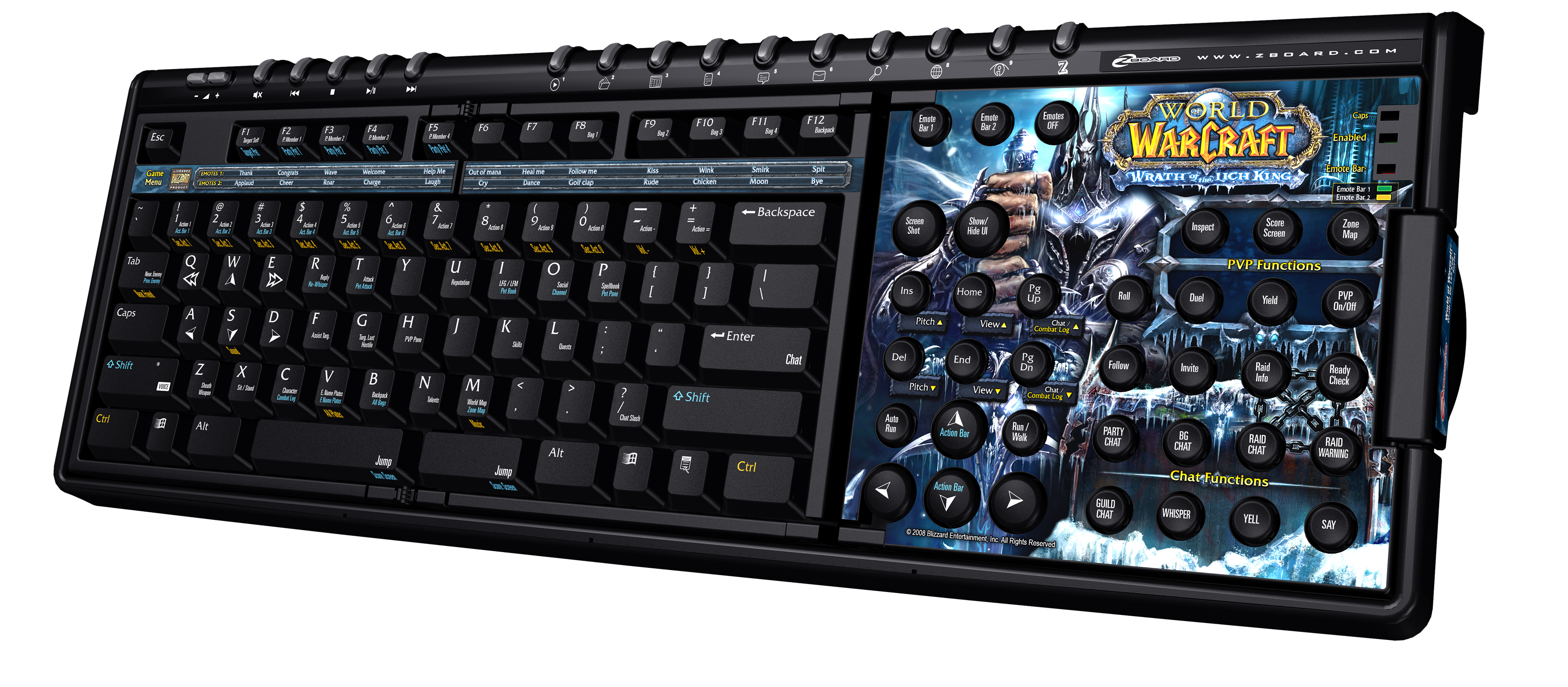 SteelSeries zBoard Warth of the Lich King Exclusive обзор игровой клавиатуры SteelSeries zBoard Warth of the Lich King Exclusive