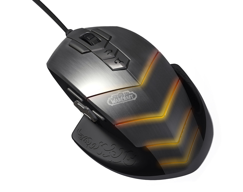 steelseries wow mouse обзор мыши SteelSeries World of WarCraft MMO Gaming Mouse