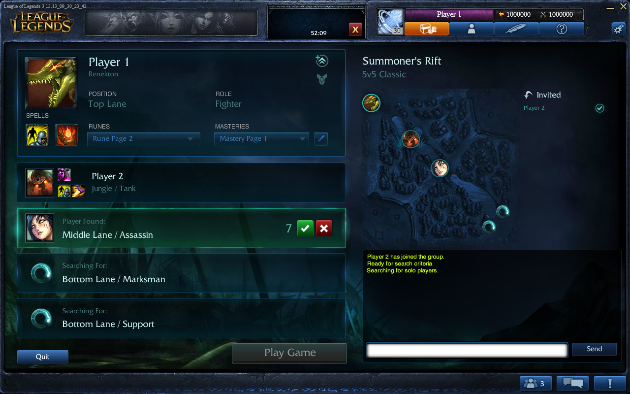 Team Builder LoL