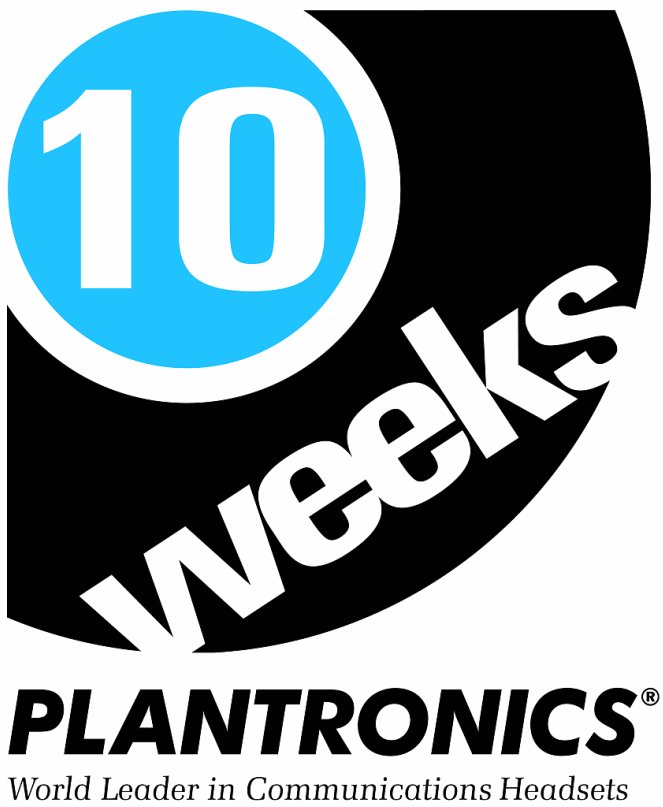 10 weeks Plantronics width=